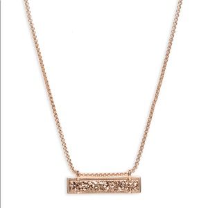 Kendra Scott Leanor Druzy Bar Necklace